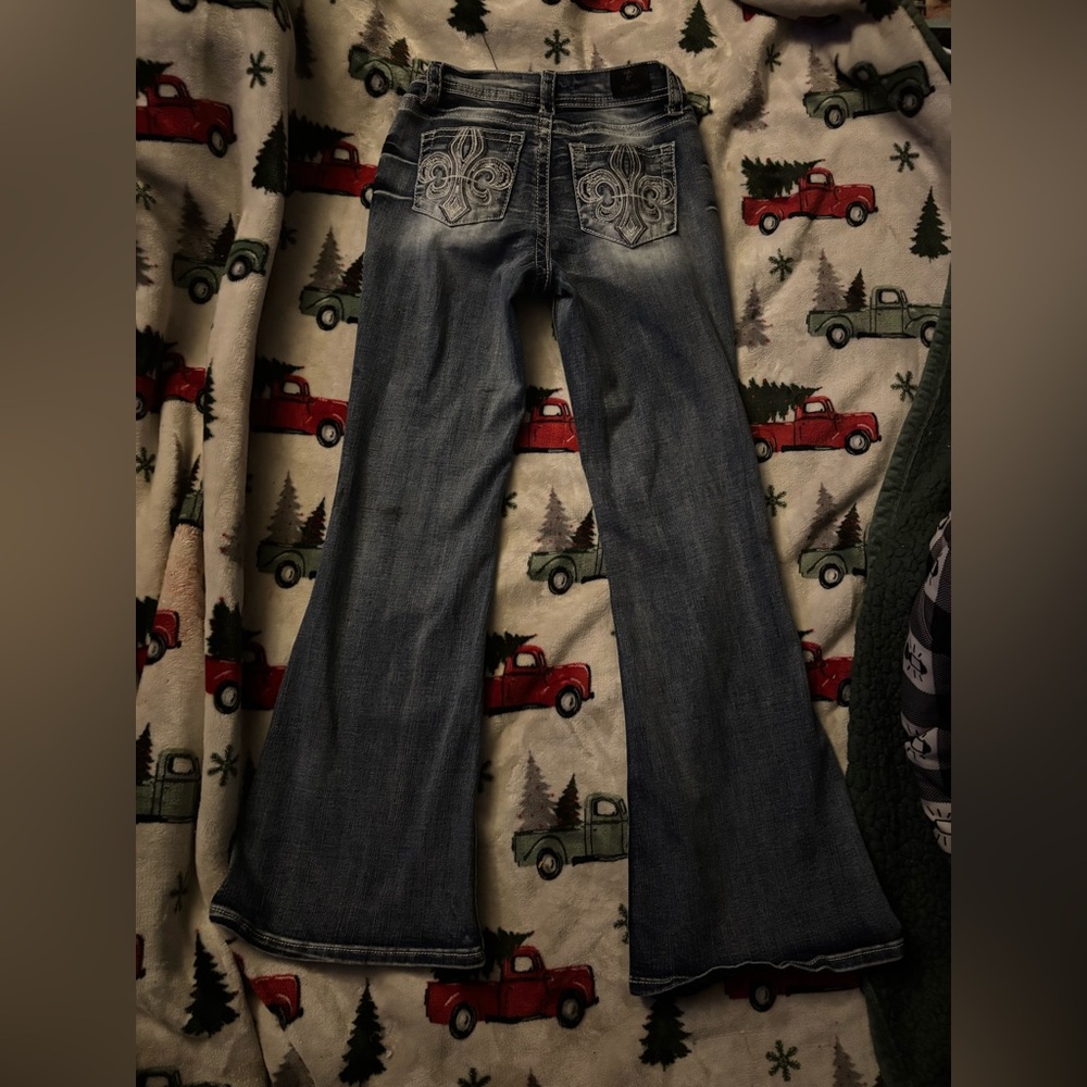 Rock Revival Dark Blue Flare Jeans